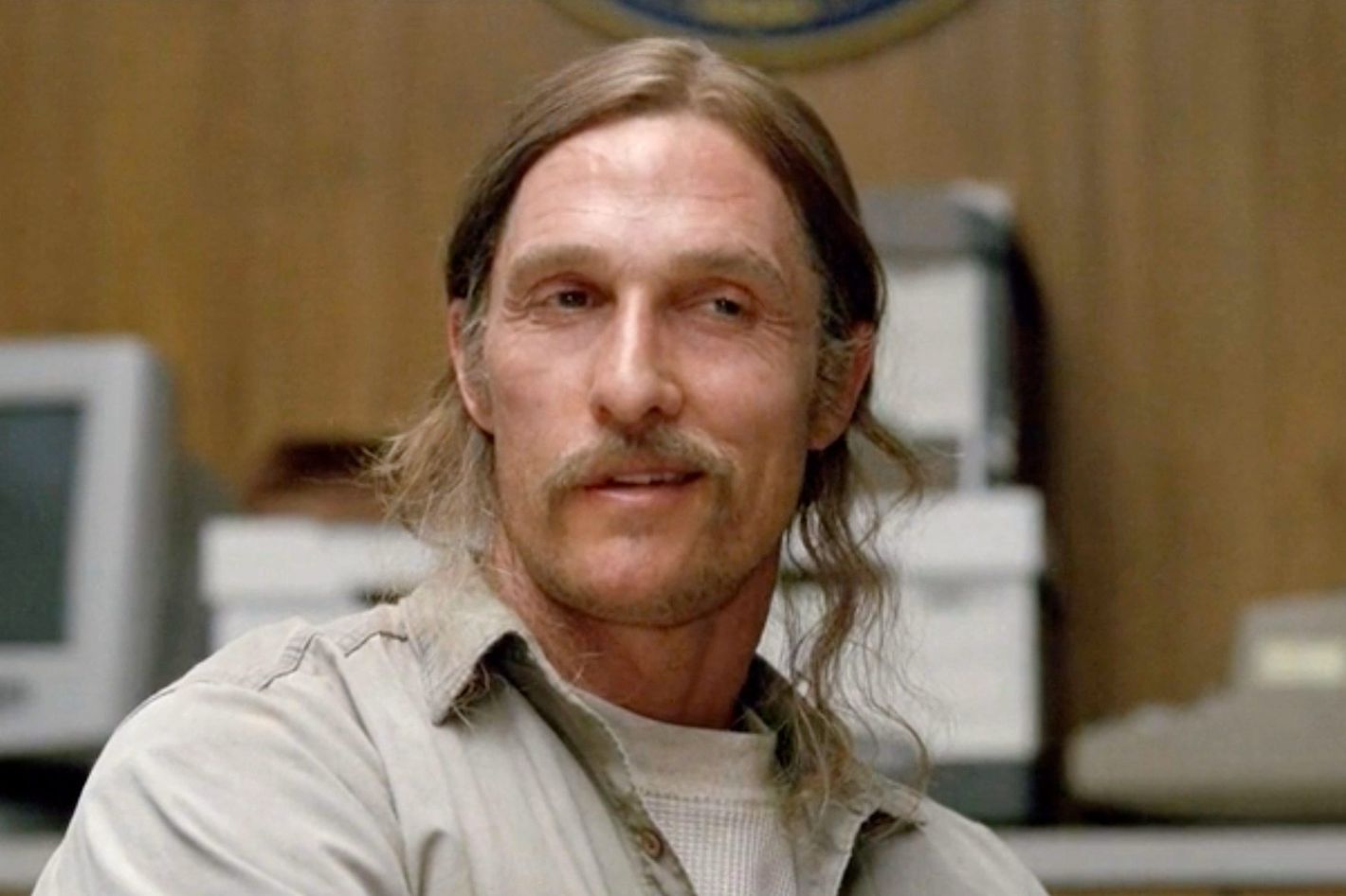 What hair product does rust use in his 1995 haircut? : r/TrueDetective