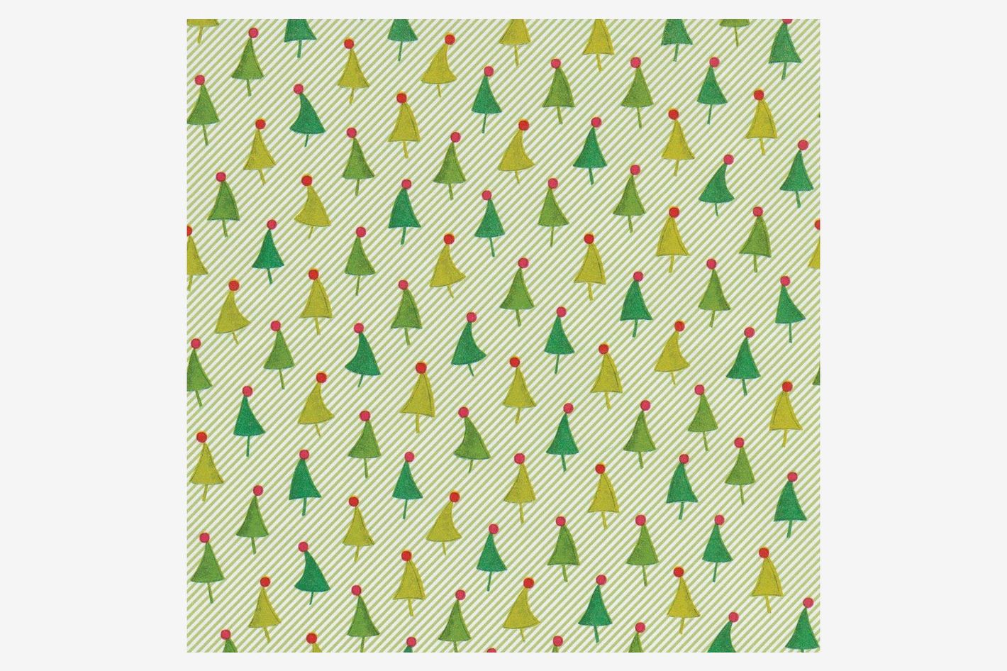 up to 8 Feet of Birthday Solid Green Wrapping Paper Christmas Gift Wrap 