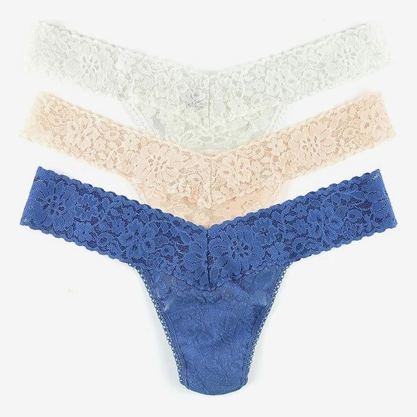 Hanky Panky Daily Lace Low Rise Thong - 3-Pack