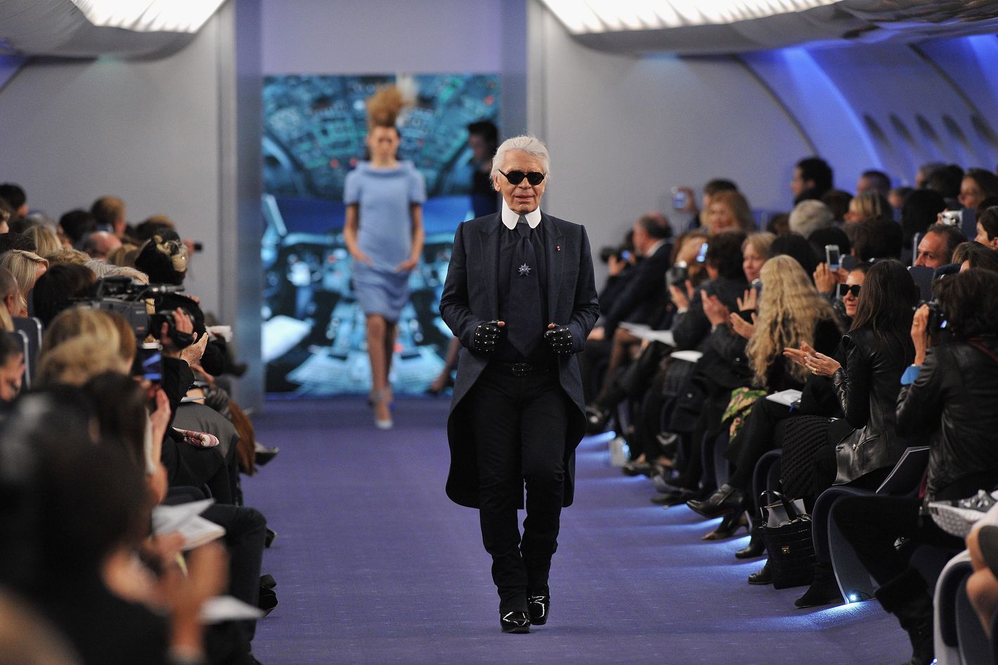The Chanel Couture Show Was on a 'Plane