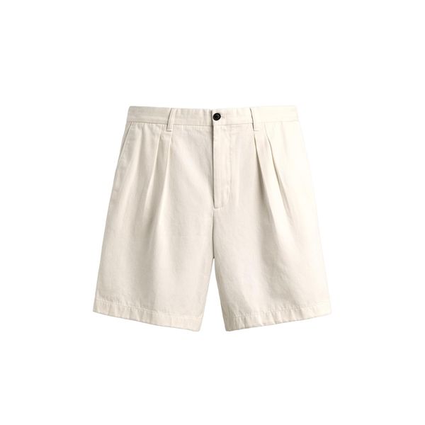 Aaron Levine x Zara Relaxed-Fit Pleated Shorts