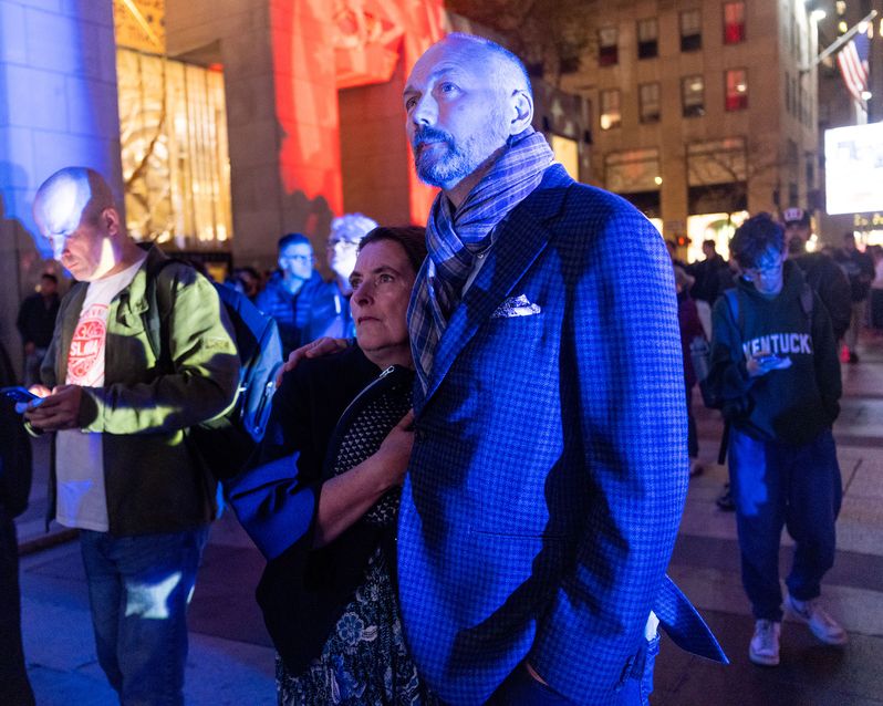 2024 Presidential Election Night in New York City