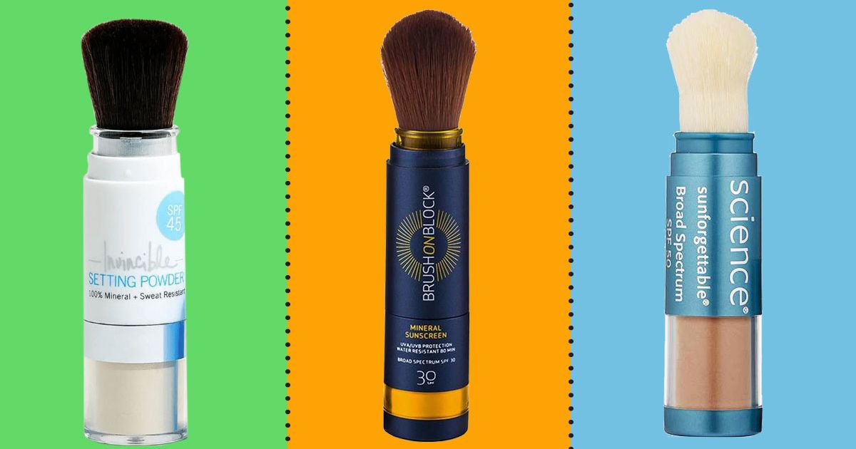Brush On Block Touch of Tan Broad Spectrum SPF30 Mineral Powder Sunscreen -  h2o closet
