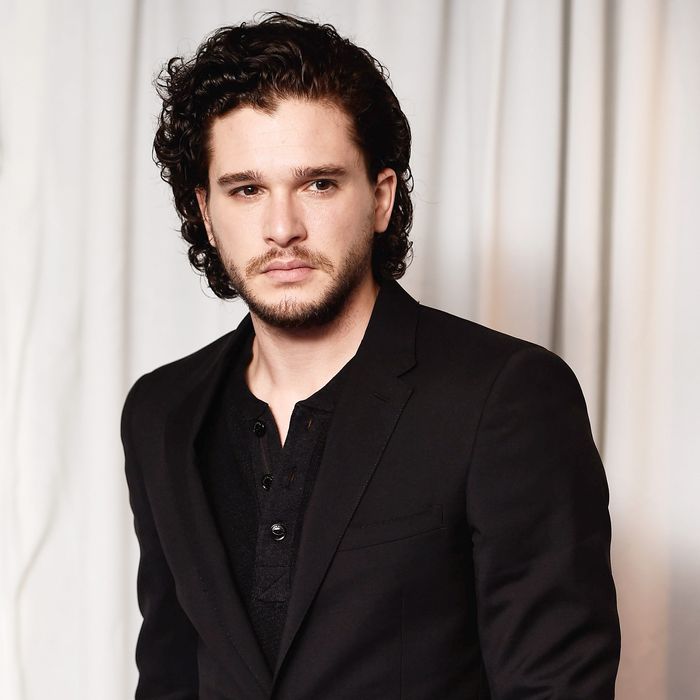 Kit Harington, possibly thinking about work.