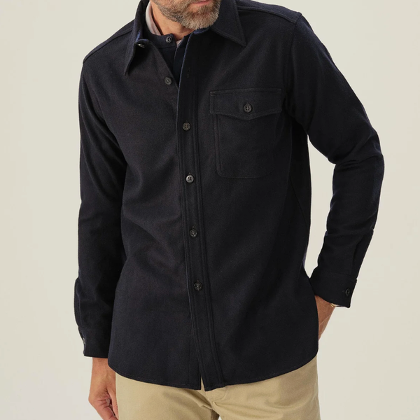 Buck Mason Felted Flannel Cpo Shirt