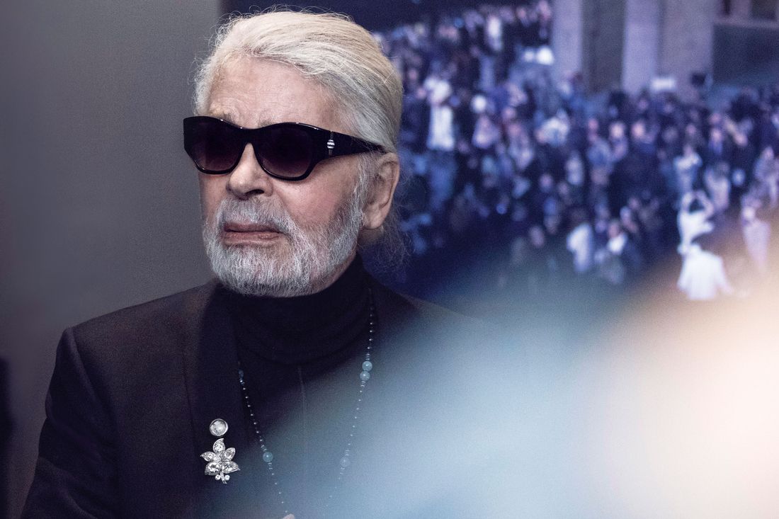 Up close with Karl Lagerfeld