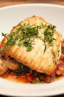 Tomato, kale ragu, fingerling potatoes, herb de Provence