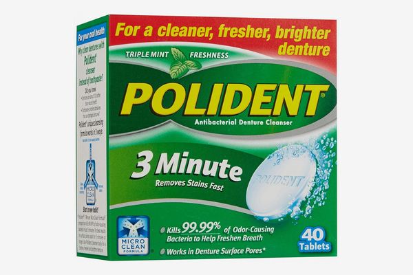 Polident Antibacterial Denture Cleanser