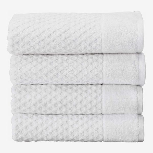 Classic Turkish Cotton 3 Piece White Bath Sheet Set Thick and Soft Terry Cloth Hotel and Spa Quality Bath Sheets Made with 100% Turkish Cotton 30 x 60 inch Classic Turkish Towels COMINHKR088577 