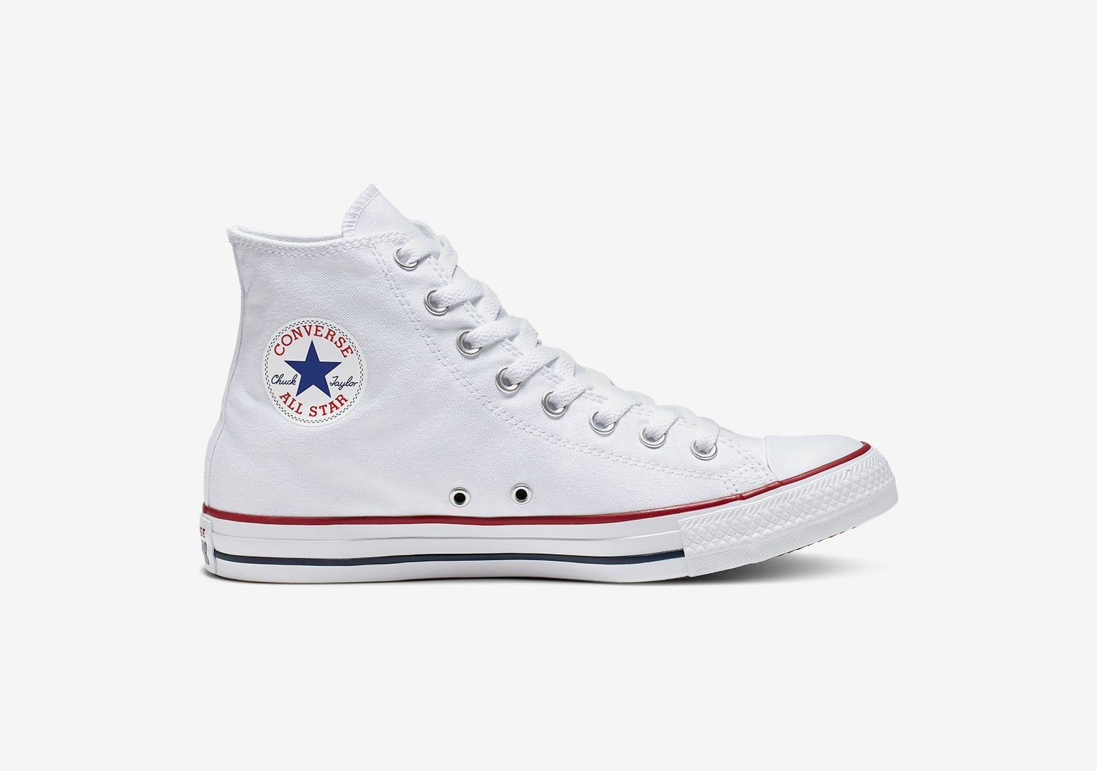 womens white branded trainers