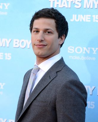 WESTWOOD, CA - JUNE 04: Actor Andy Samberg arrives at the premiere of Columbia Pictures' 