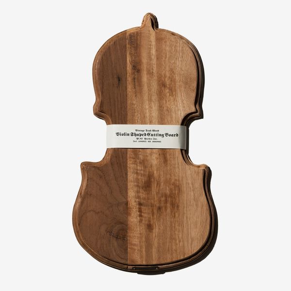 Puebco Violin-Shaped Cutting Board