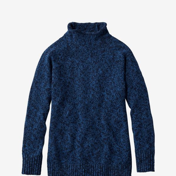 L.L. Bean Women's Cotton Ragg Sweater, Funnelneck Pullover