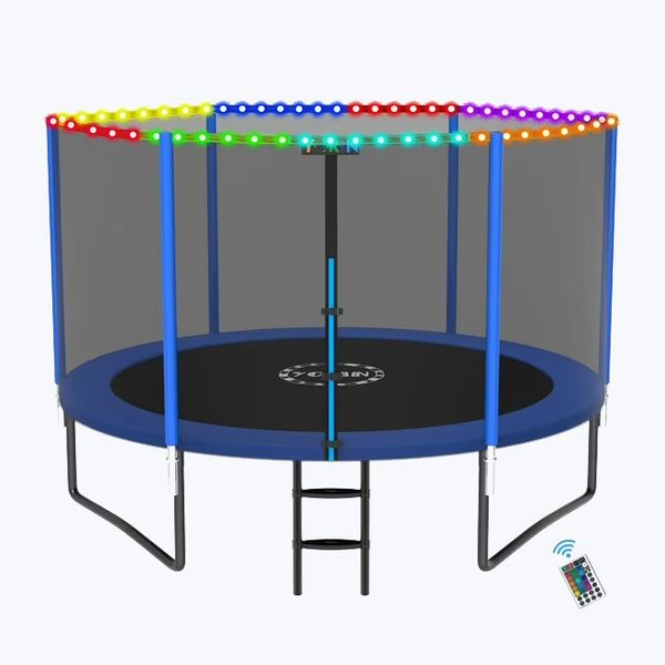 Outdoor Enclosed Trampoline – 8 feet