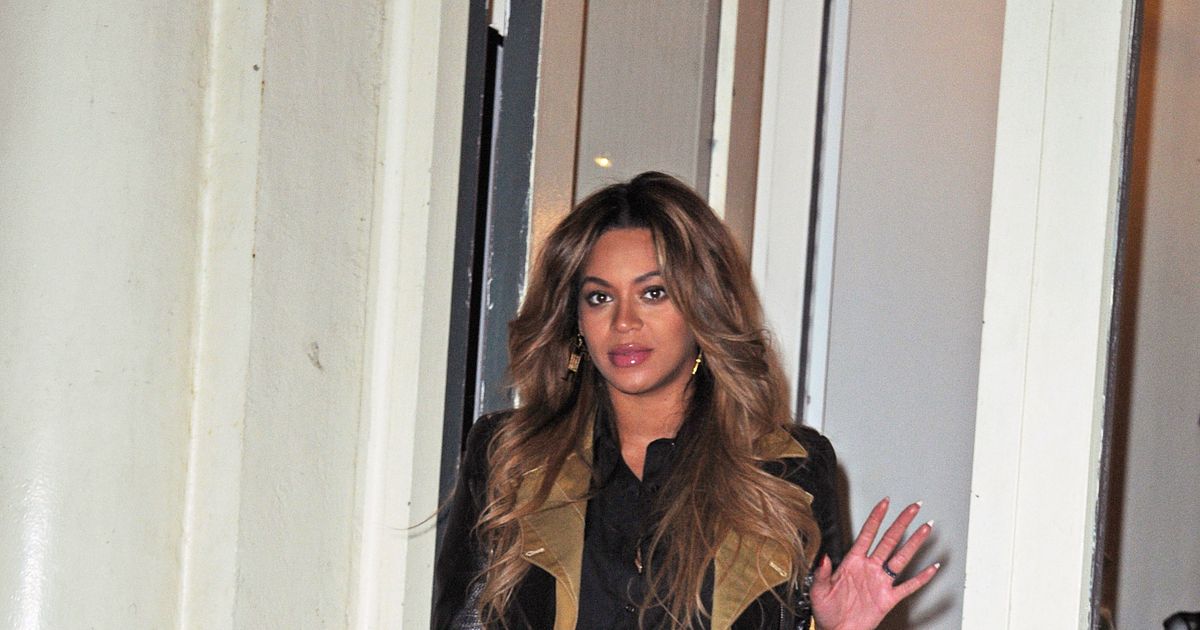 Beyoncé Wore Animal-Print Leggings Last Night