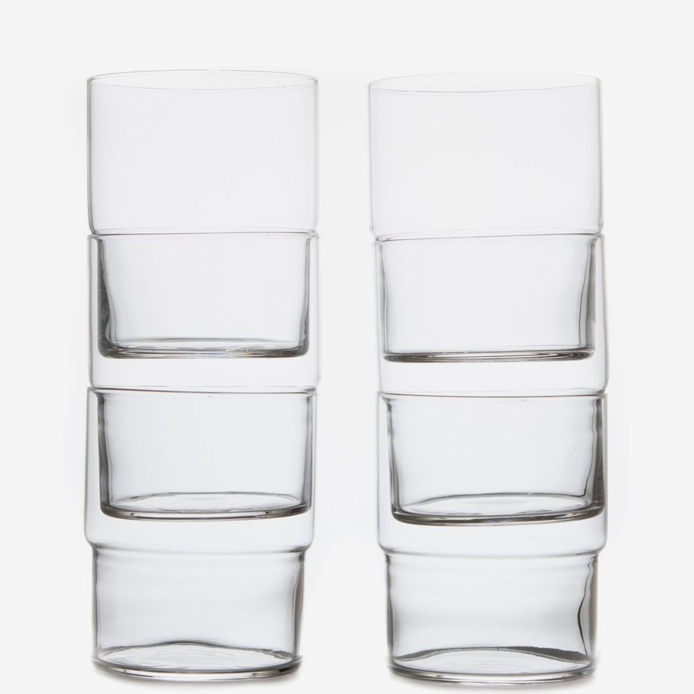 Toyo-Sasaki Glass 13 oz Fino Stacking Glass (Set of 6)