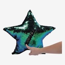 Fun Express Plush Reversible Sequin Star Pillow