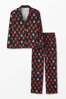 Hanna Andersson Conjunto de pijama de algodón Pima para mujer