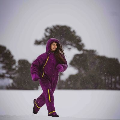 adidas Winter Glam Warm Tights - Purple