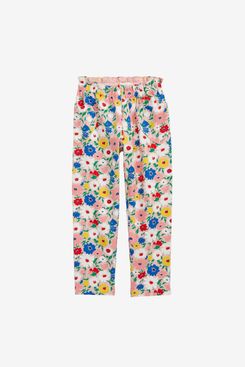 Mini Boden Kids' Pull-On Floral Pants