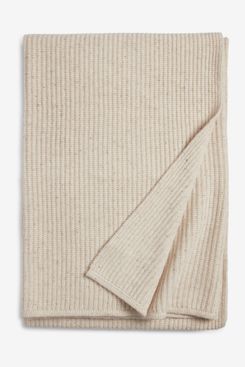 Nordstrom Rib Wool & Cashmere Throw Blanket