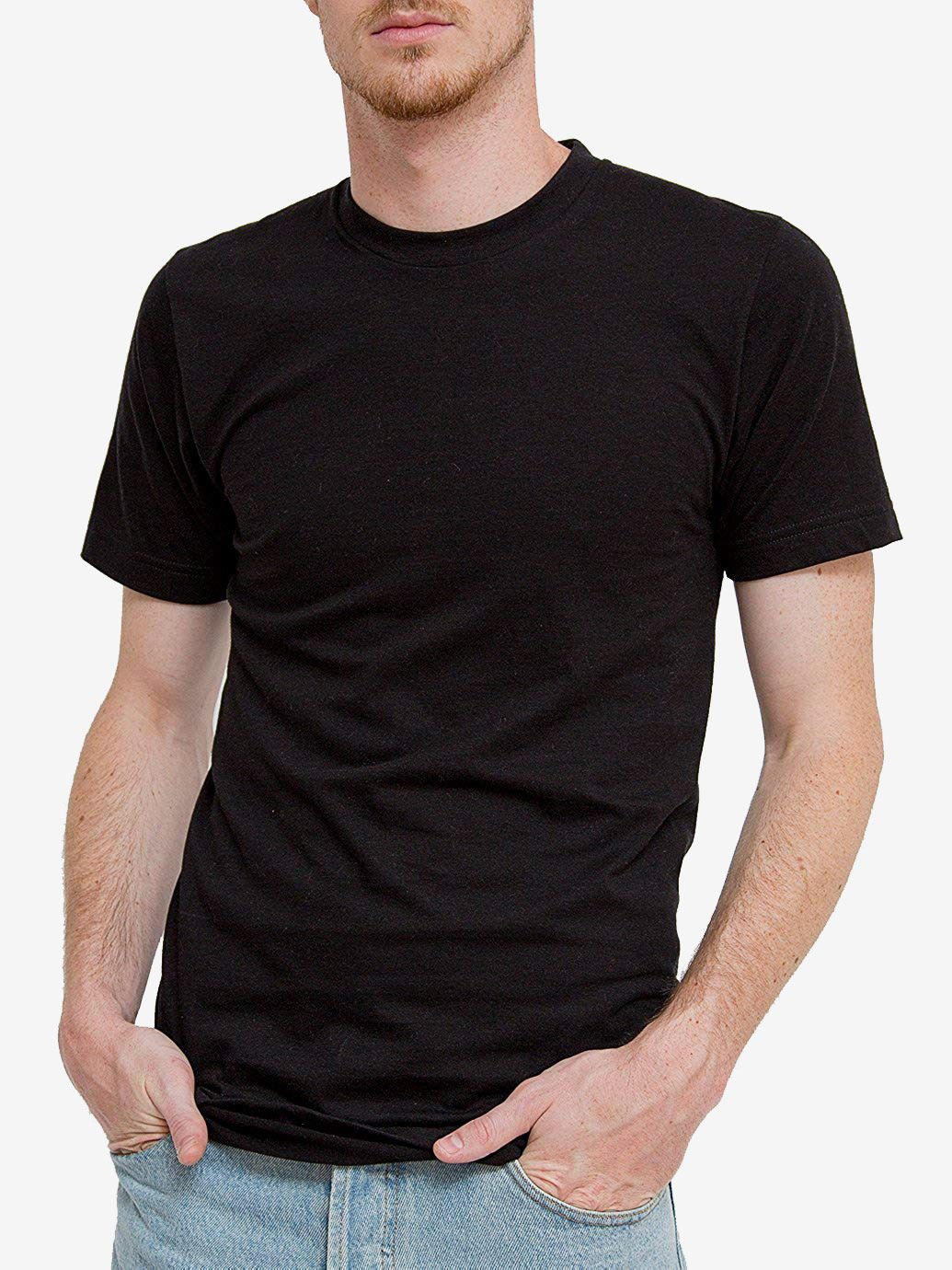 3 Pack Men T-Shirt Adult Classic Cool with Pocket Slim Fit Running Casualwear