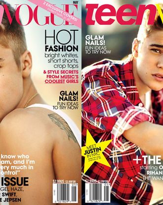 Justin Time, British Vogue