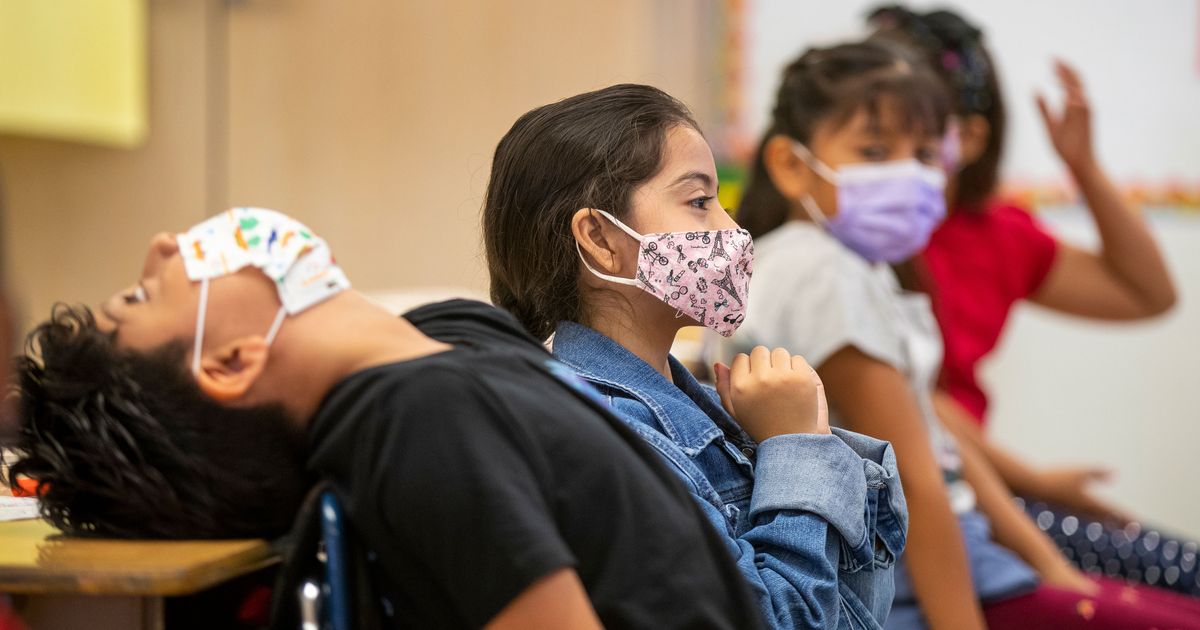 Masks and children during viral season