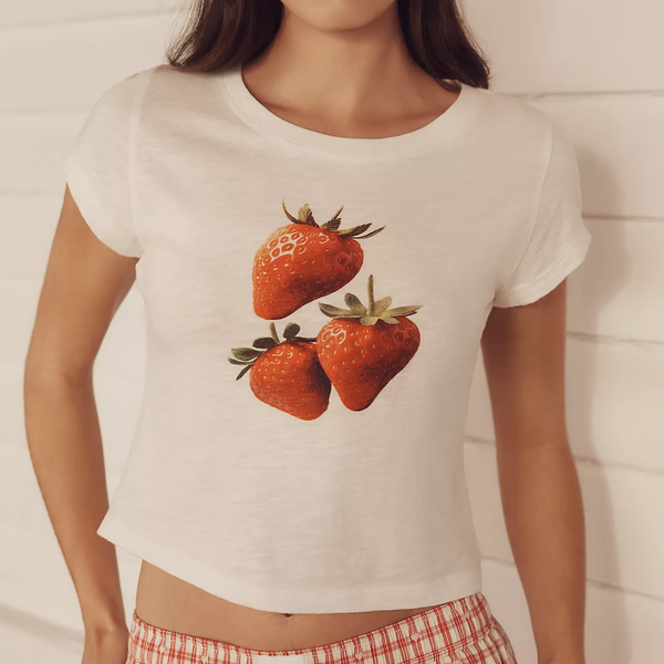 By Anthropologie Graphic Baby Tee