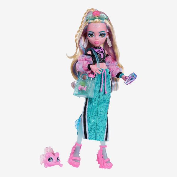 Monster High Lagoona Blue Doll With Pet Piranha