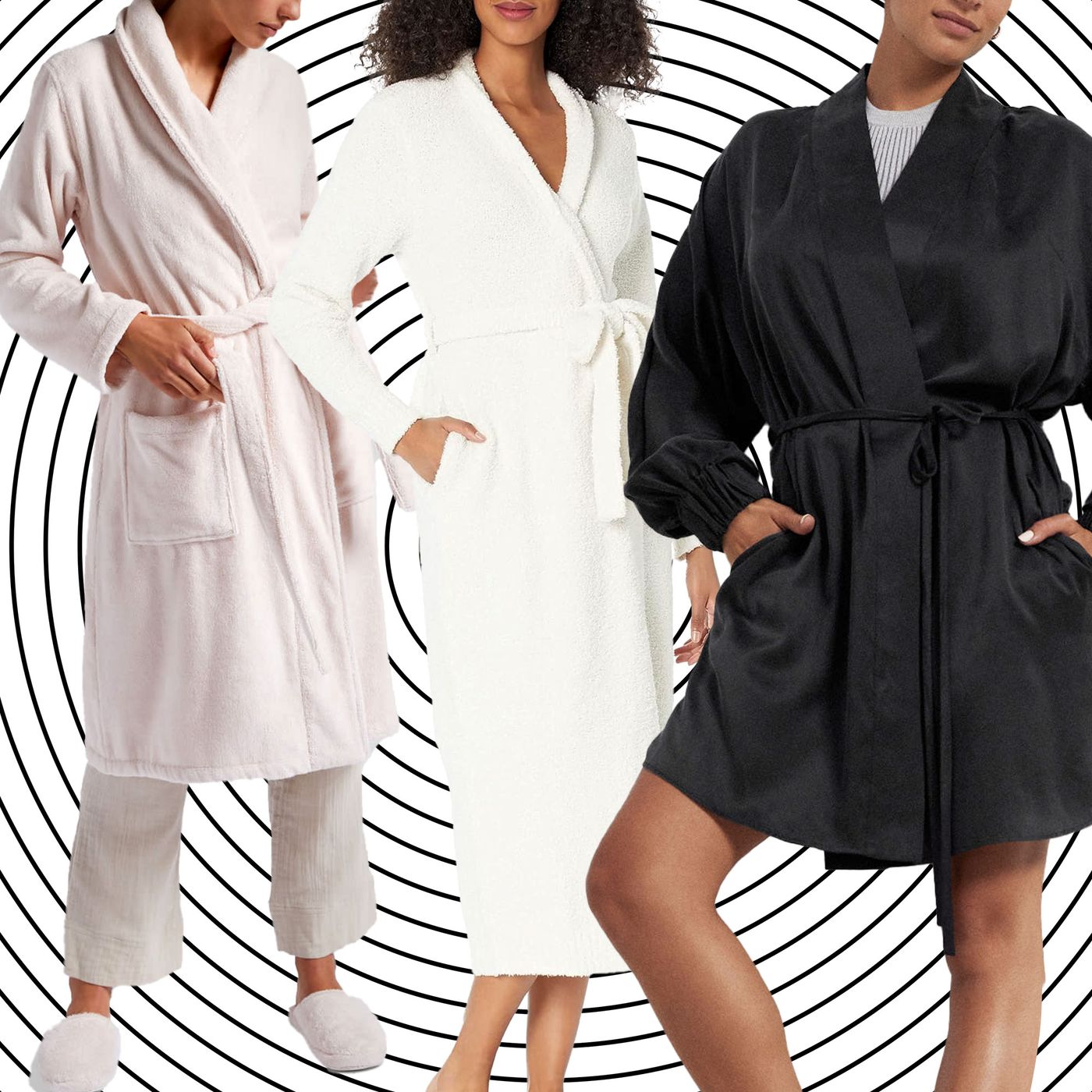 Ladies Thermal Dressing Gown - Ice Grey – Heat Holders