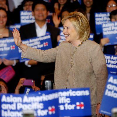 Democratic Presidential candidate, Hillary Clinton, unveiled an effort to organize Asian-Americans on Thursday Jan. 07, 16 in the San Gabriel Valley at the Hilton.