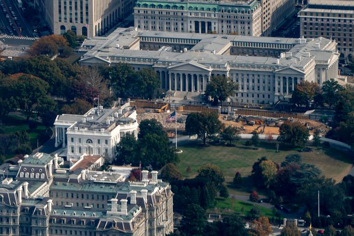 White House East Wing Demolition