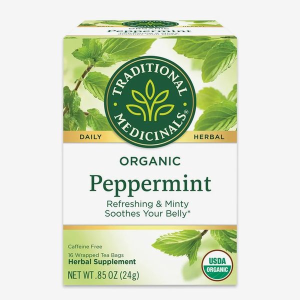 Traditional Medicinals Organic Peppermint Caffeine Free Herbal Teas