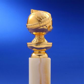 This undated photo shows the Golden Globe statuette. GOLDEN GLOBE(S), HOLLYWOOD FOREIGN PRESS ASSOCIATION and GOLDEN GLOBE statuette design mark are the registered trademarks and service marks and the GOLDEN GLOBE statuette the copyrighted property, of the Hollywood Foreign Press Association.
