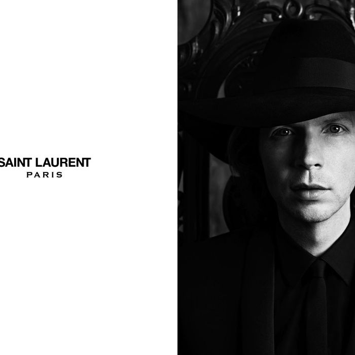 Of Course Beck Is The New Face Of Saint Laurent