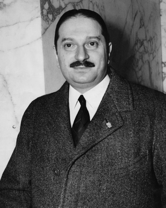 Arriving on the Normandie, Georges Wildenstein, art expert, who will be in charge of the Art Department of the French Pavilion at the New York World’s Fair, March 10, 1939.
