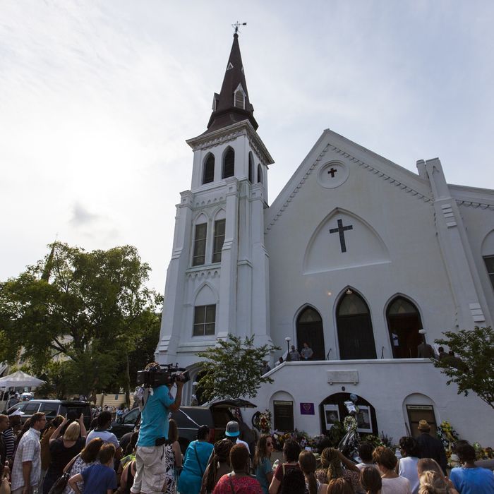 Reverend Clementa Pinckney Viewing at Emanuel AME Church