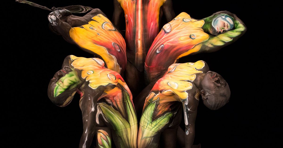 These Optical Illusions Are Actually Humans Masked in Body Paint