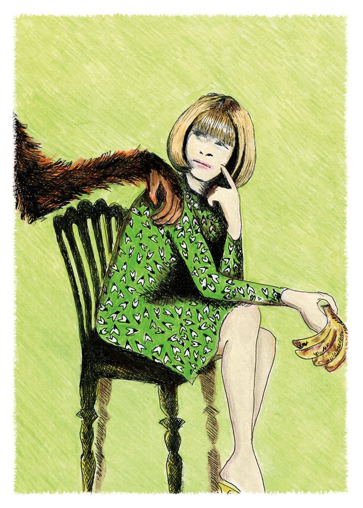 Grace Coddington's Fashion Illustrations