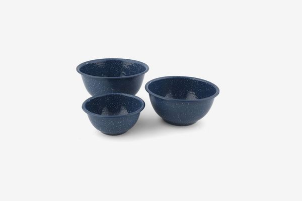 Thirstystone Blue Speckle Round Bowls, Set of 3
