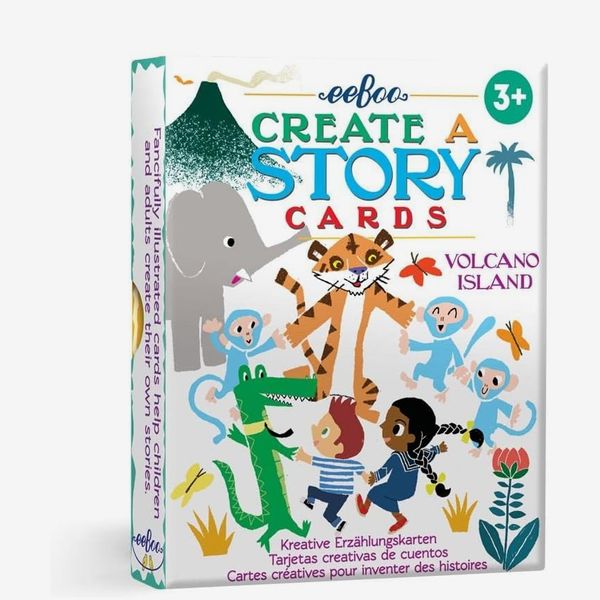 eeBoo Create a Story Cards Volcano Island