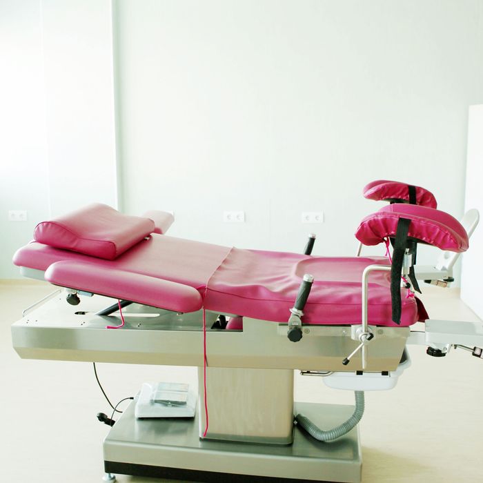 Gynecological chair.