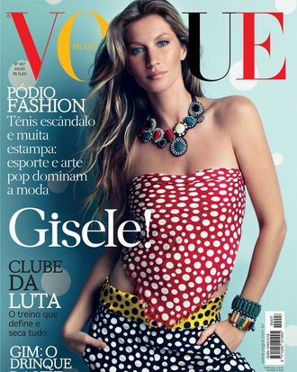 Gisele for Vogue Brazil.