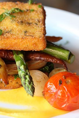 vegetable medley, maple-squash pure