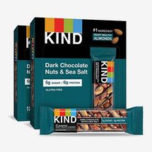 Dark Chocolate Nuts and Sea Salt Kind Bars