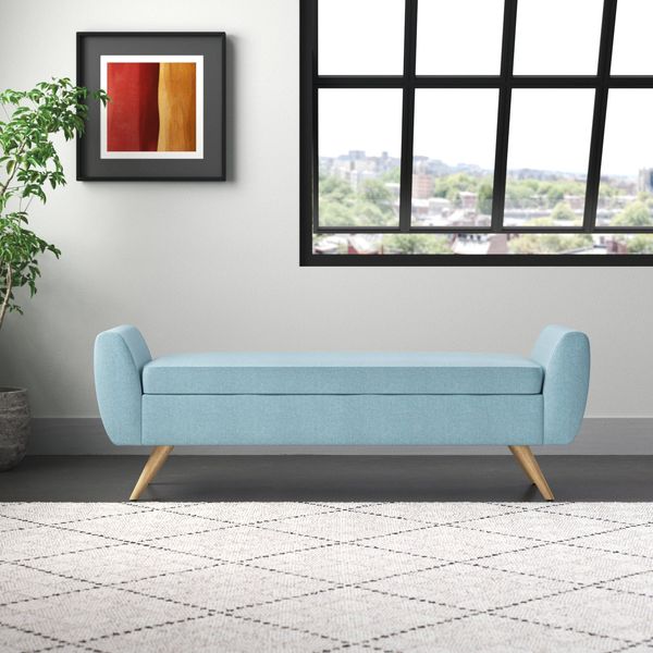 Wade Logan Amsi Upholstered Storage Bench