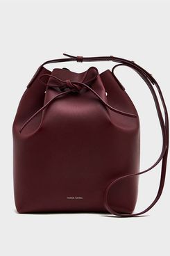 Mansur Gavriel Bucket Bag in Bordo