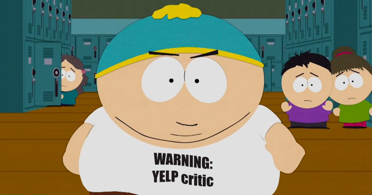 Everybody in South Park Thinks Theyre a Yelp Food Critic