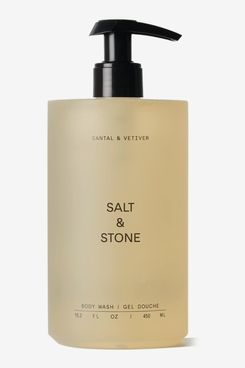 Jabón corporal rico en antioxidantes con sal y piedras